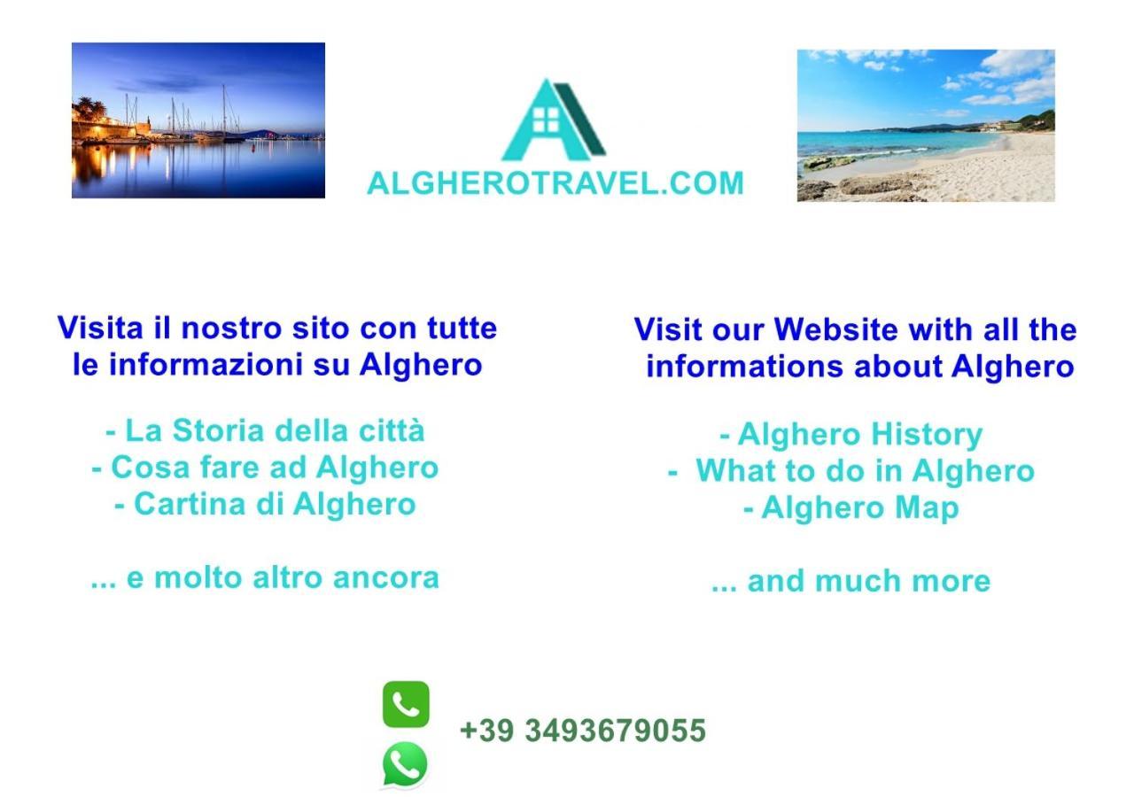 Hotel PORRINO - Self Check-in Alghero Exterior foto